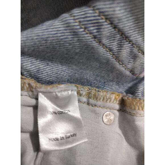 La Ligne Molly high-rise straight ligh blue jean size 23 - Picture 12 of 12